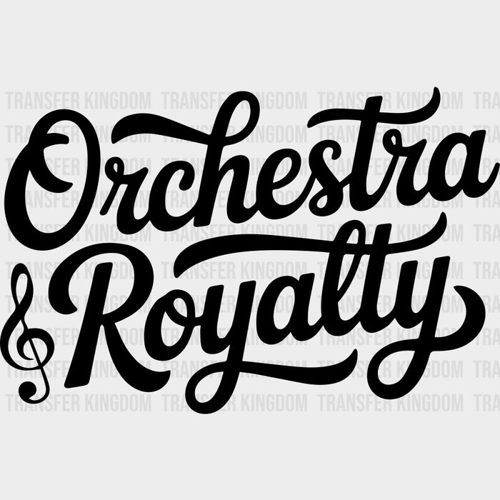 Orchestra Royalty - Music DTF Transfers