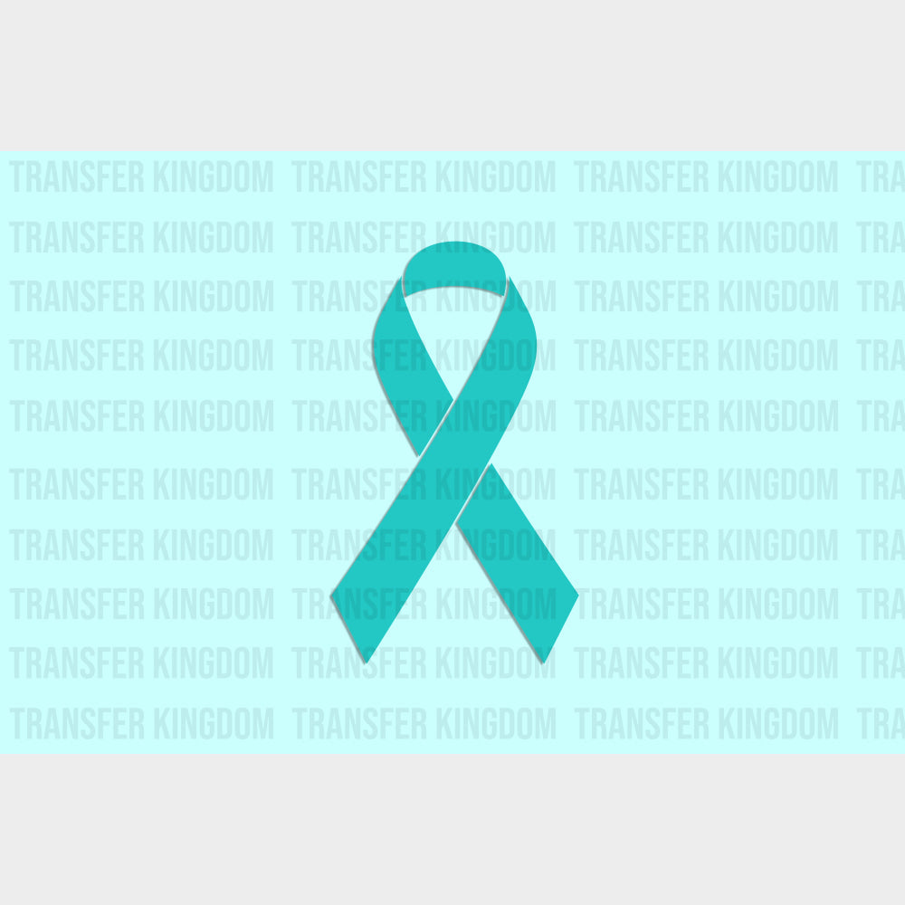 Ovarian Cancer Awareness Flag - Cancer Awareness DTF Transfers