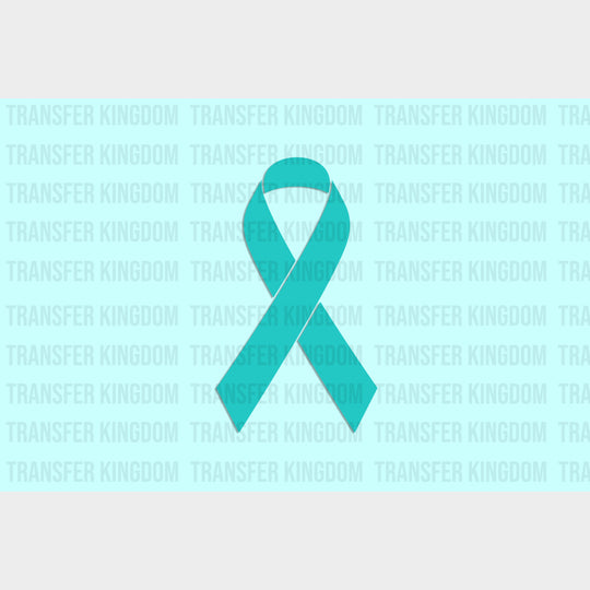 Ovarian Cancer Awareness Flag - Cancer Awareness DTF Transfers