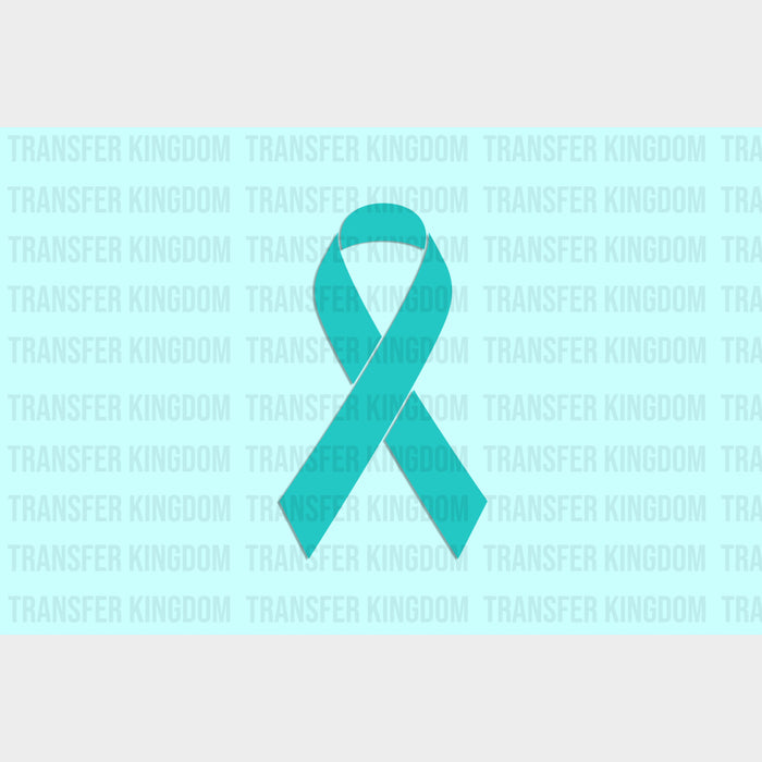 Ovarian Cancer Awareness Flag - Cancer Awareness DTF Transfers