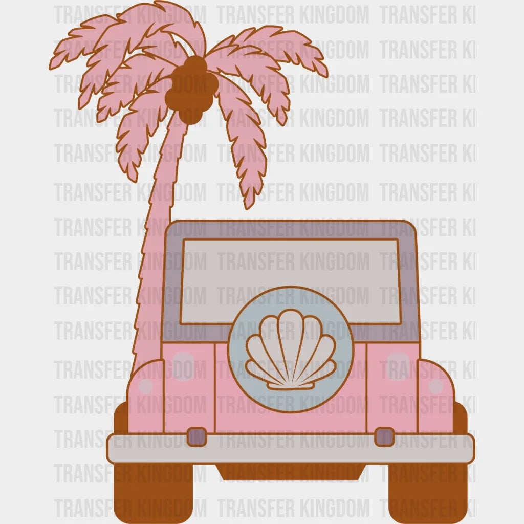 Palm Jeep Dtf Transfer