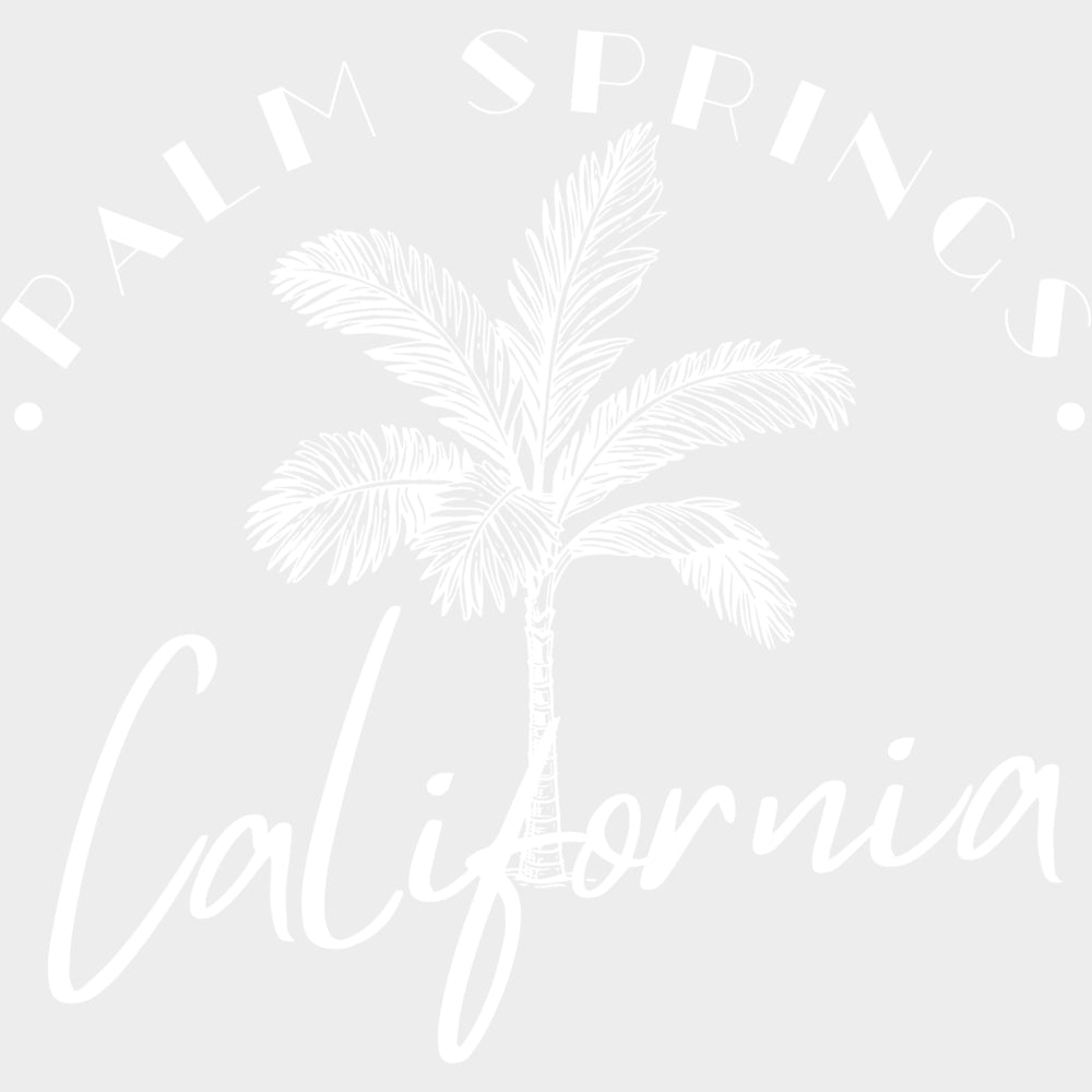 Palm Springs, California - Surfing DTF Transfers transfer-kingdom Light Color Design (See Imaging)