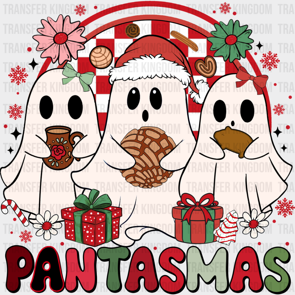 Pantasmas Ghosts - Christmas Dtf Transfer