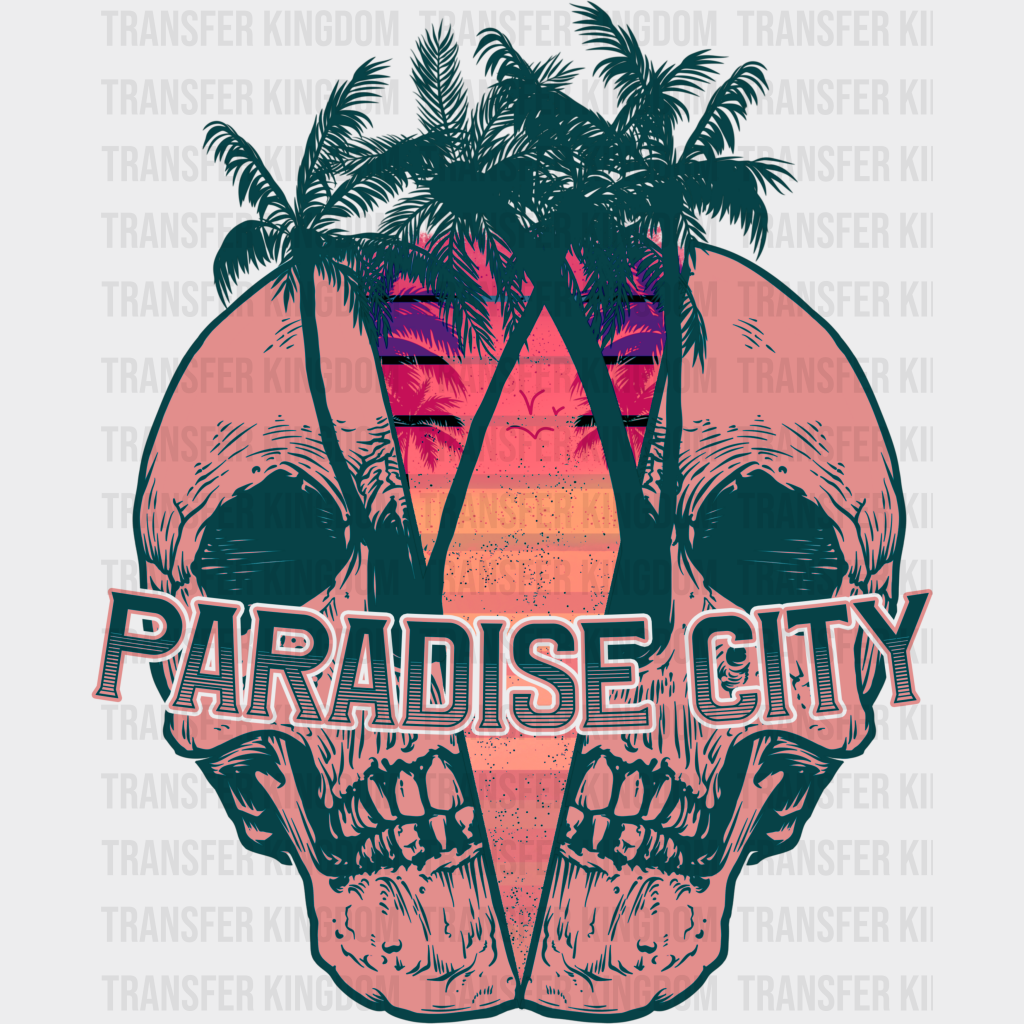 Paradise City Summer Dtf Transfer