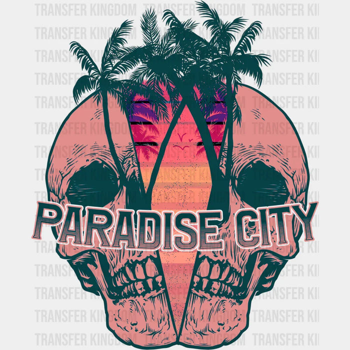 Paradise City Summer DTF Transfer