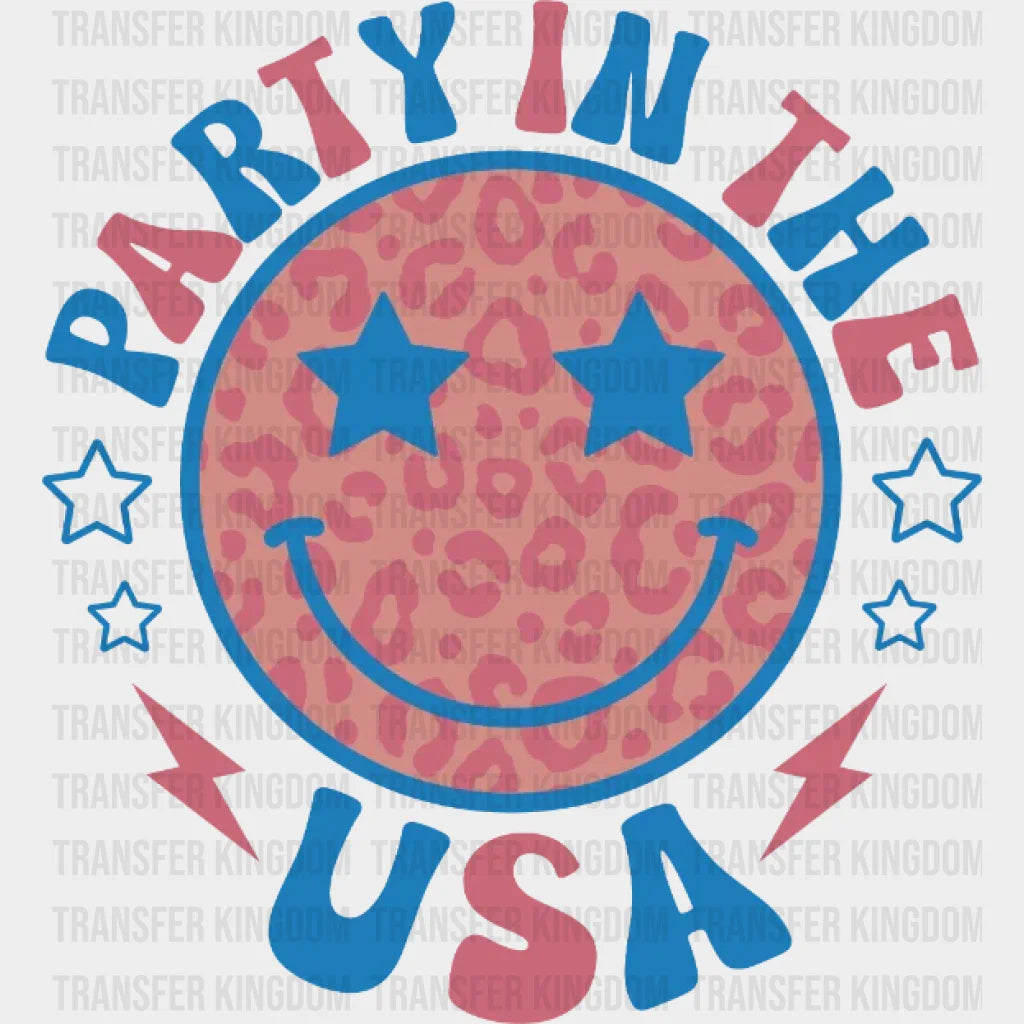 Party In The Usa Dtf Transfer