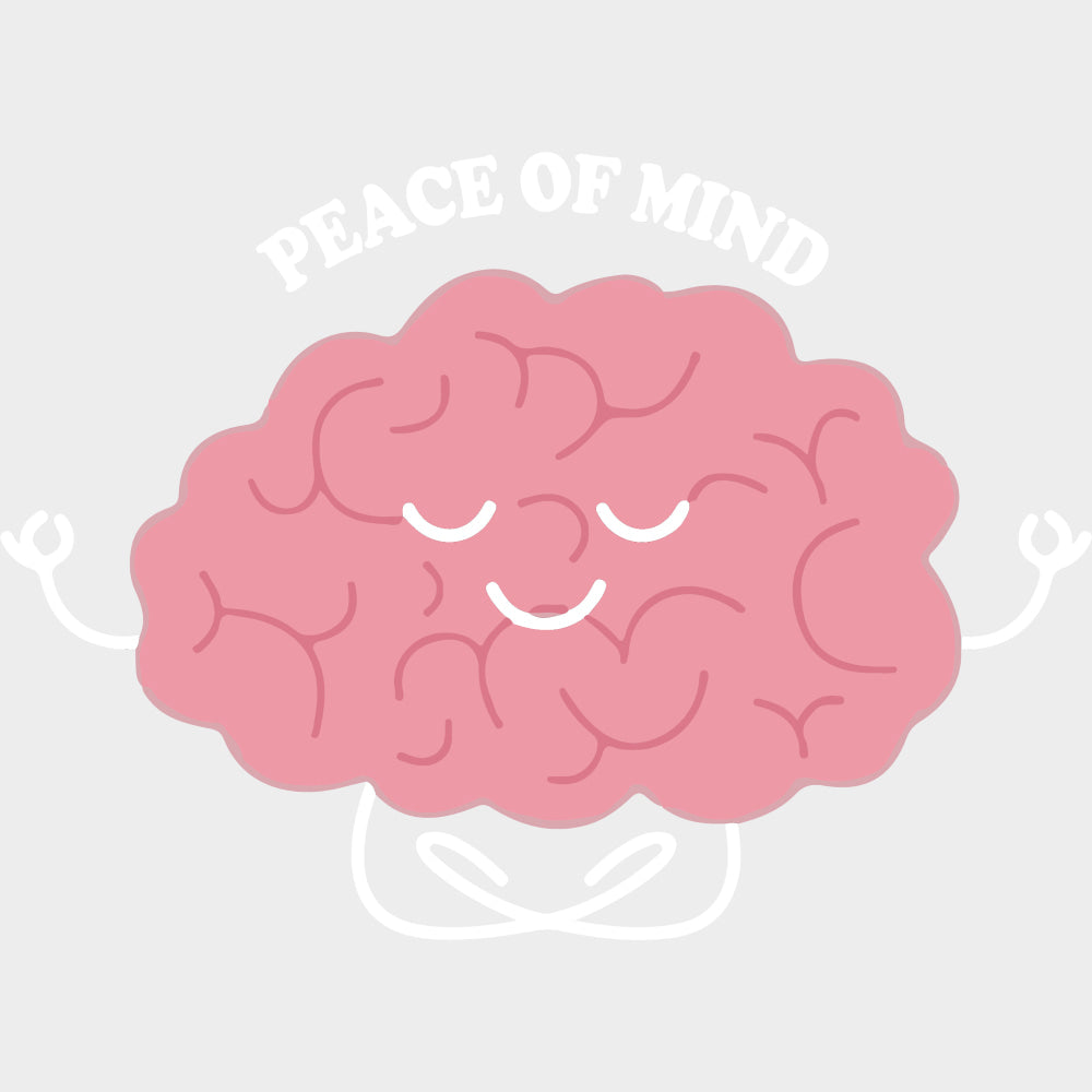 Peace Of Mind - Mental Health DTF Transfers transfer-kingdom Light Color Design (See Imaging)