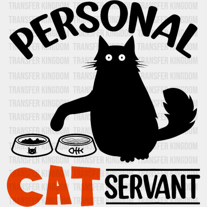 Personal Cat Servant - Cats DTF Transfer