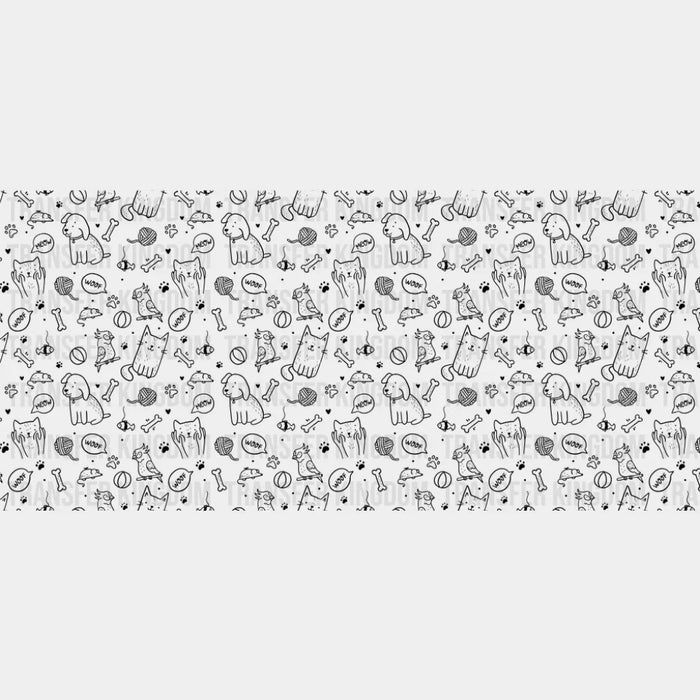 Pets - General Cup Wrap UV Sticker Permanent UV DTF Decal