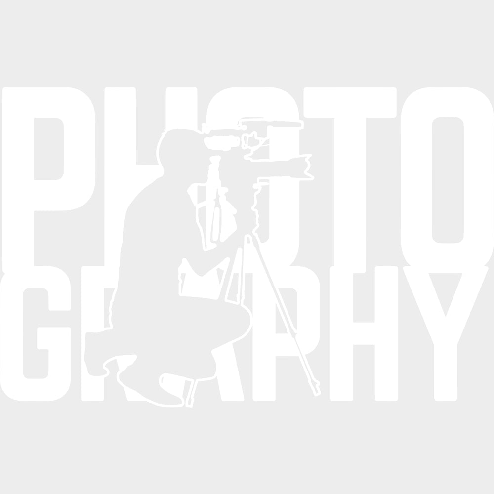 Photography Black And White - Photography DTF Transfers Adult Unisex - S & M (10’’) / Light Color Design (See Imaging)