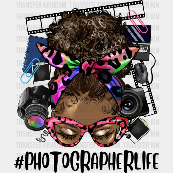 Photography Girl Design - Photography DTF Heat Transfer