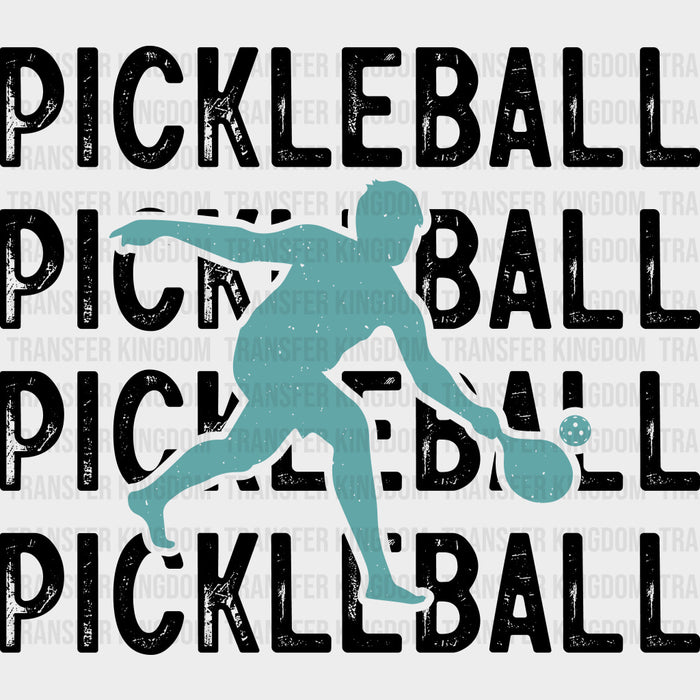 Pickleball Blue - Pickleball DTF Transfers