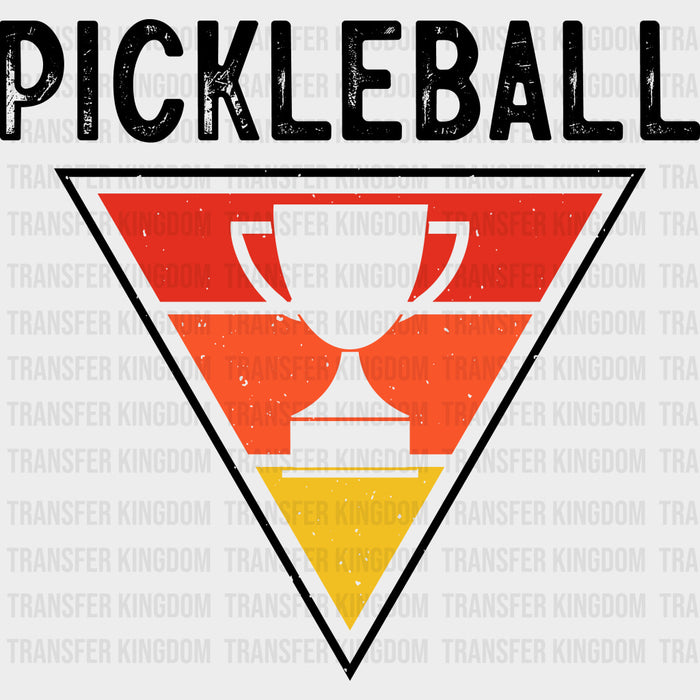 Pickleball, Triangle, Cup - Pickleball DTF Transfers