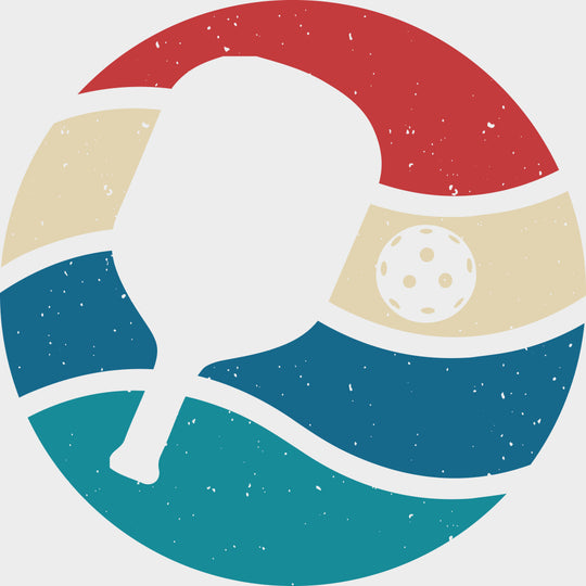 Pickleball Wavy Ball - Pickleball DTF Transfers Adult Unisex - S & M (10’’) / Light Color Design (See Imaging)