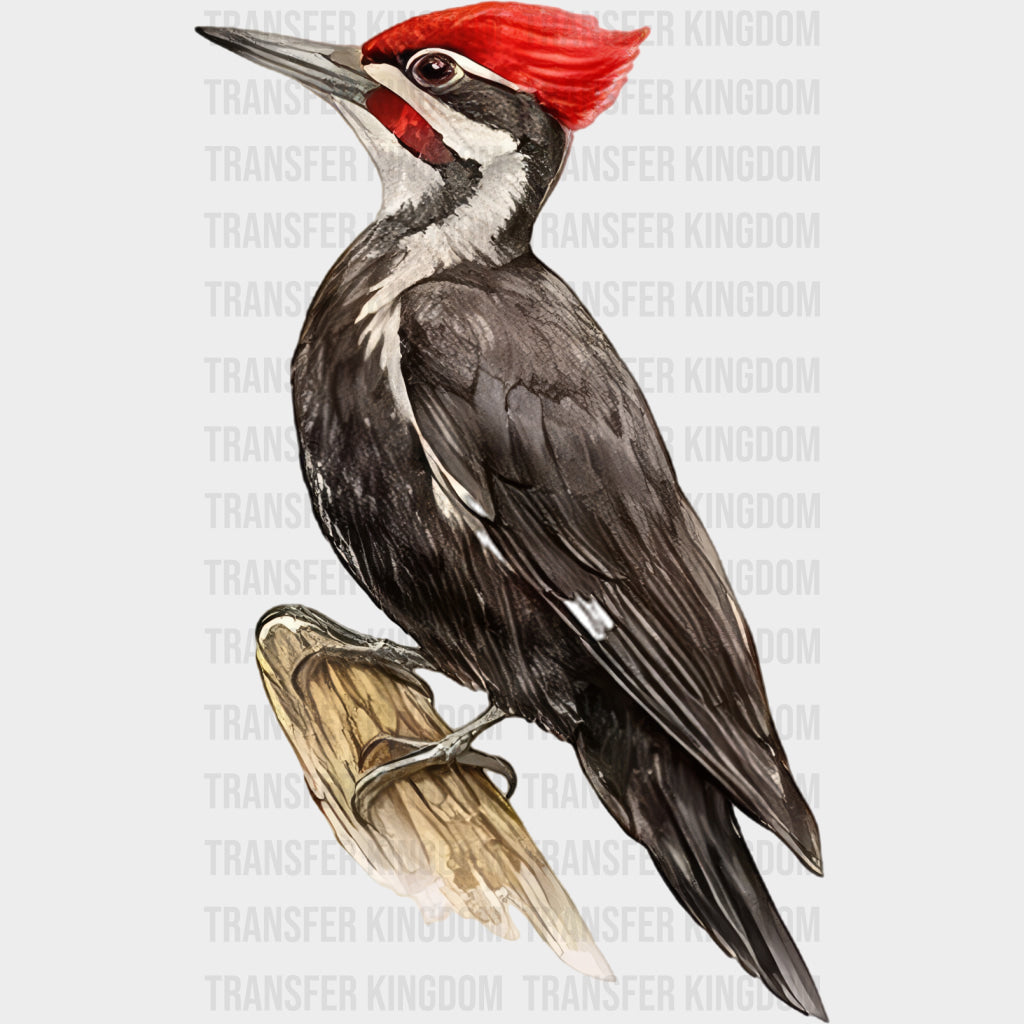 Pileated Woodpecker - Animals DTF Transfers