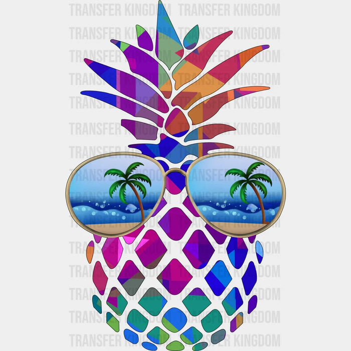 Pineapple Sunglasses Summer DTF Transfer