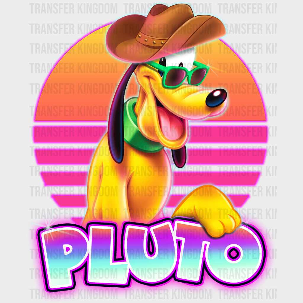 Pluto Disney Dtf Transfer