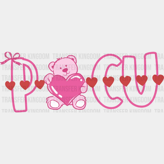 POCU Valentine's Day Design - DTF heat transfer