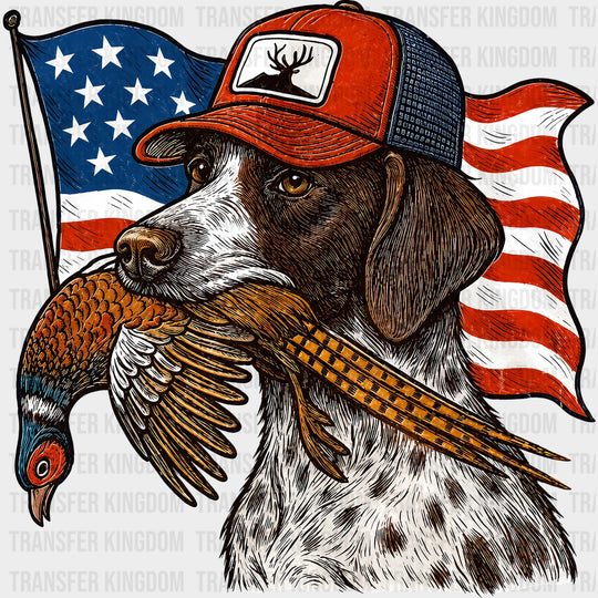 Pointer Carrying Pheasant - Hunting DTF Transfers