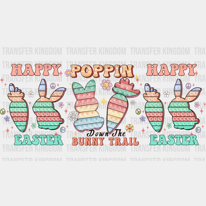 Poppin Down Easter UV DTF Transfer Cup Wrap UV DTF Sticker