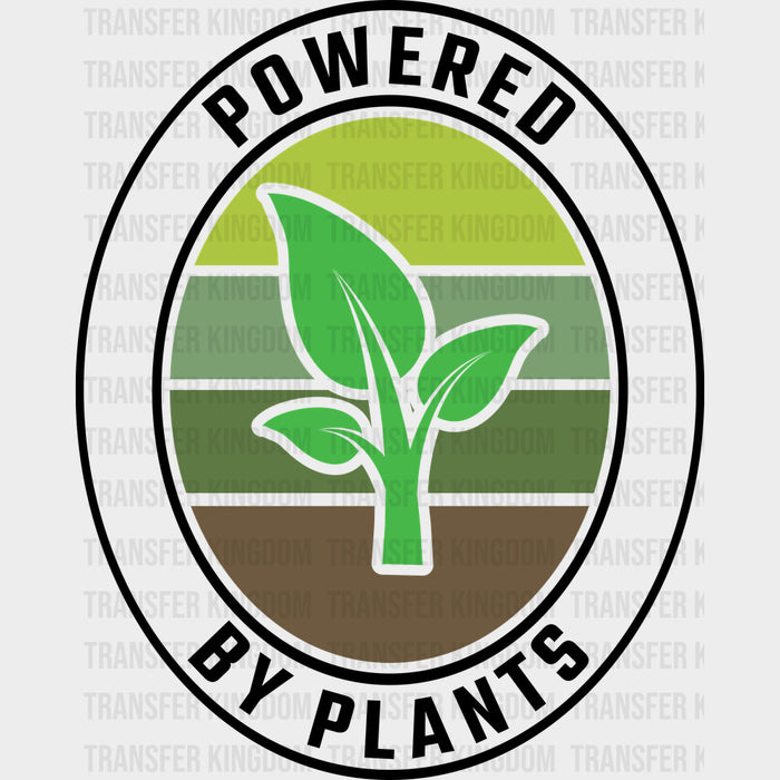 Powered By Plants, Ellipse - Vegan DTF Transfers