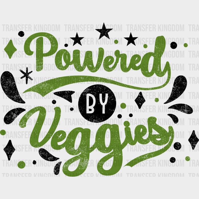 Powered By Veggies - Vegan DTF Transfers