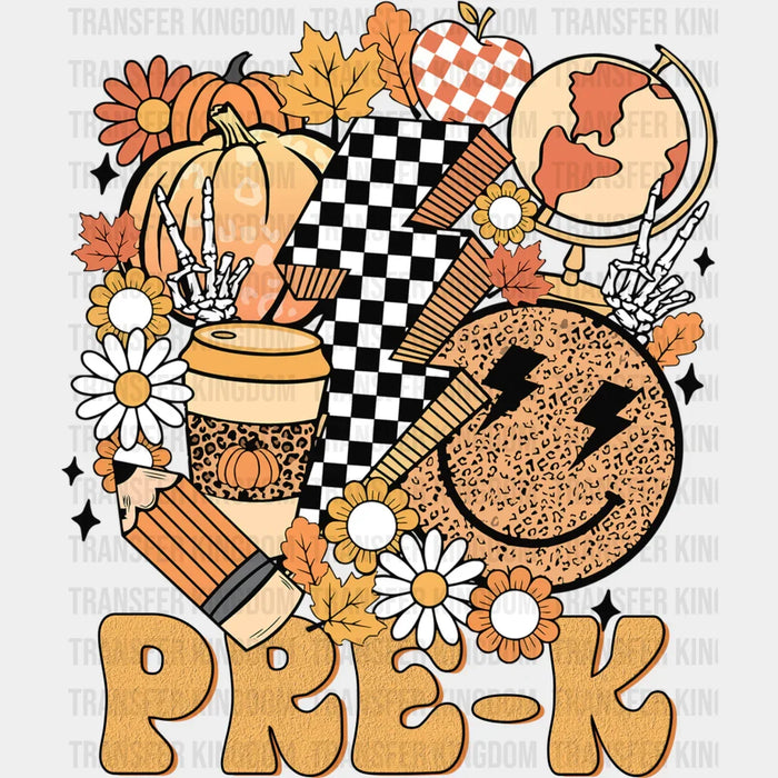 Pre-k Fall  Design  - Pre-k DTF Heat transfer