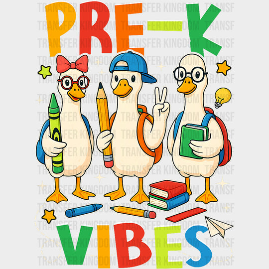 Pre-K Vibes Geese - Pre-K DTF Transfers