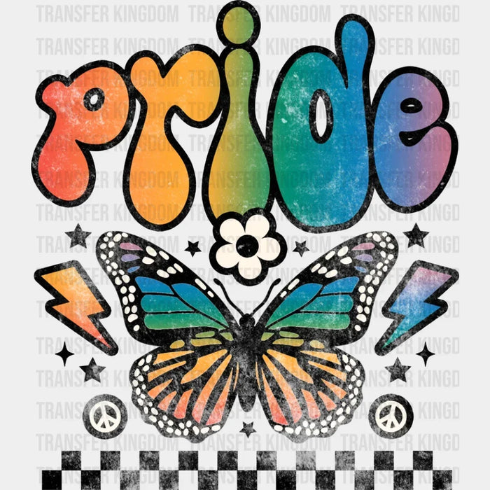 Pride Butterfly Design - DTF heat transfer