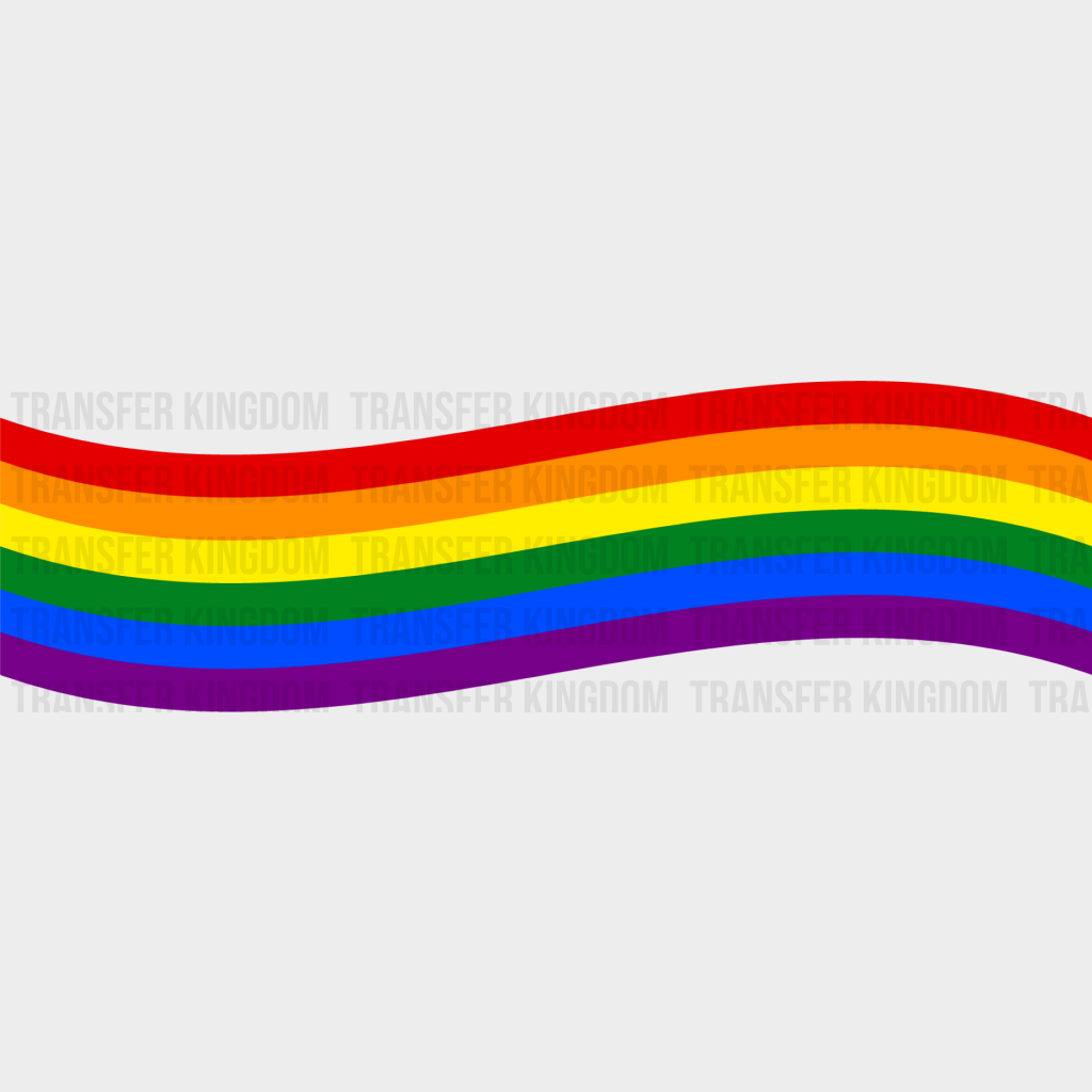 Pride Flag Design - Gay Theme Dtf Transfer