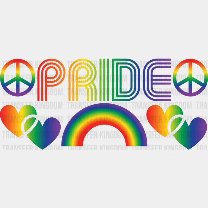 Pride Rainbow - LGBTQ Cup Wrap UV Sticker Permanent UV DTF Decal