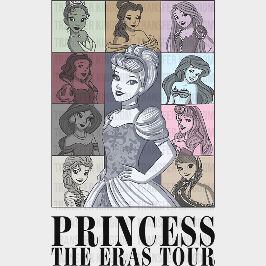 Princess The Eras Tour Disney Dtf Transfer