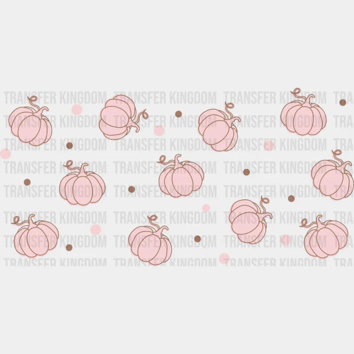 Pumpkin UV DTF Transfer Cup Wrap UV DTF Sticker