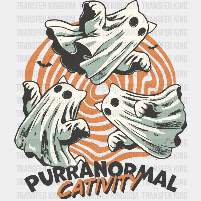Purranormal Cativity - Halloween DTF Transfer