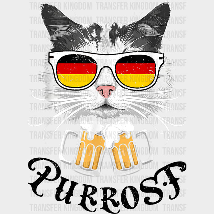 Purrost, Cat - Oktoberfest DTF Transfers