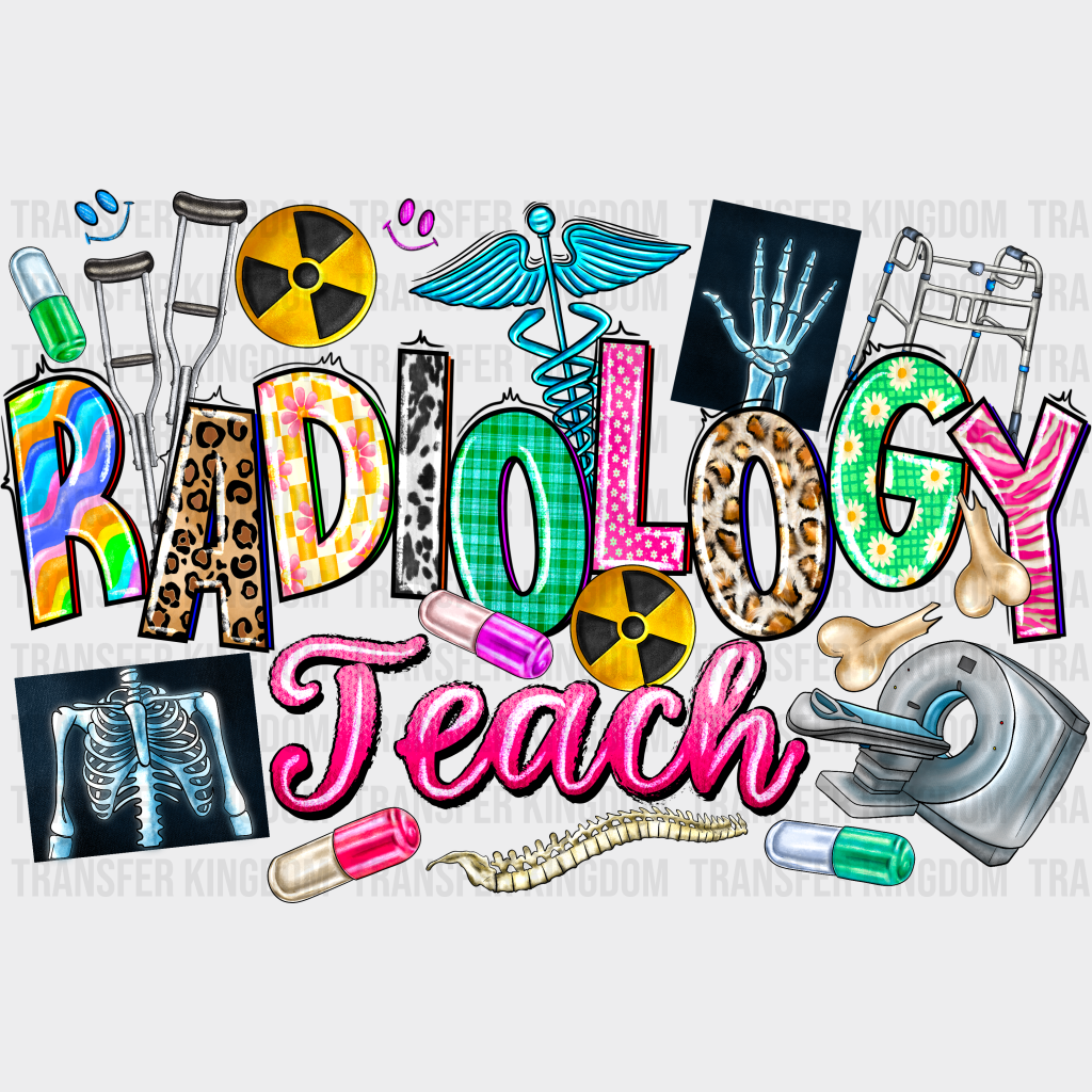 Radiology Teach Design - Dtf Transfers