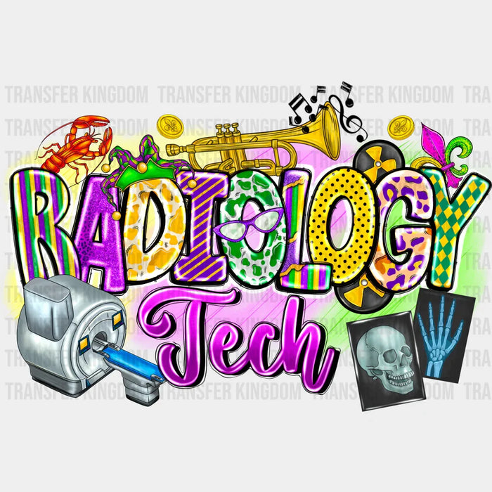 Radiology Tech Design  - Radiology DTF Transfers