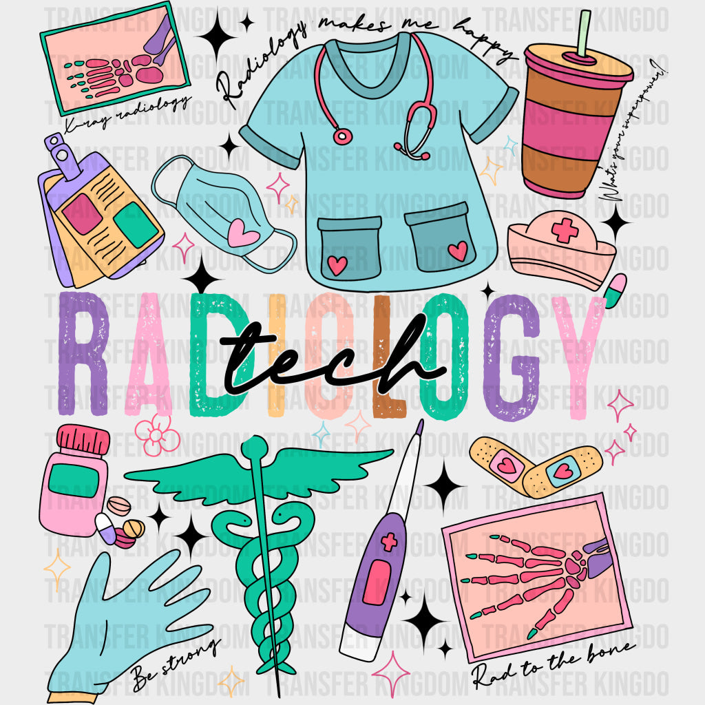 Radiology Tech - Radiology DTF Transfers