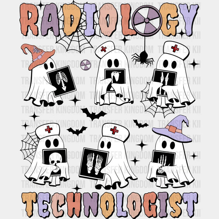 Radiology Technologist - Halloween DTF Transfer