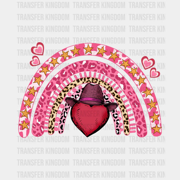 RAINBOW HEART  - DTF heat transfer