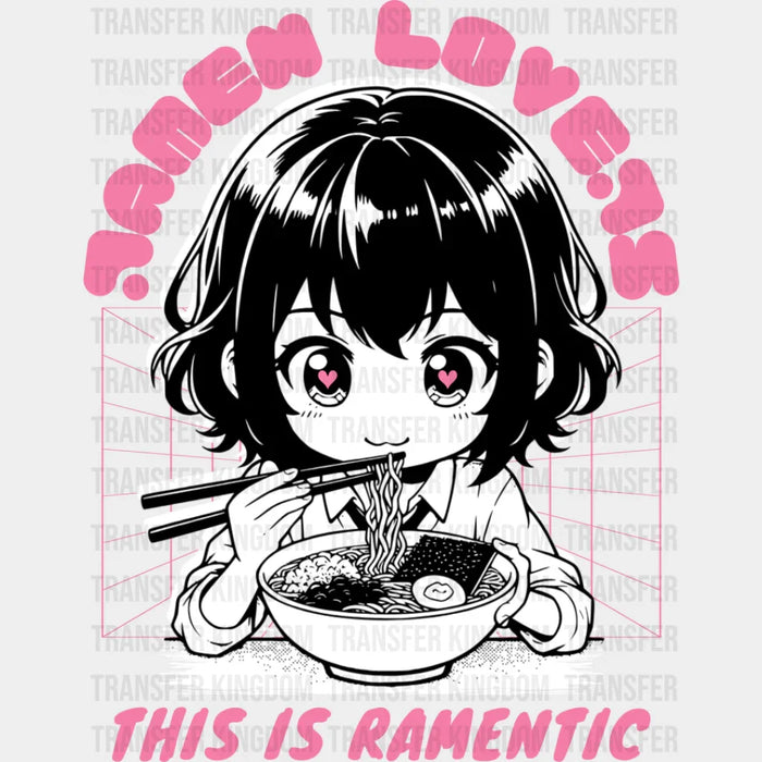 Ramen Lovers - Anime DTF heat transfer