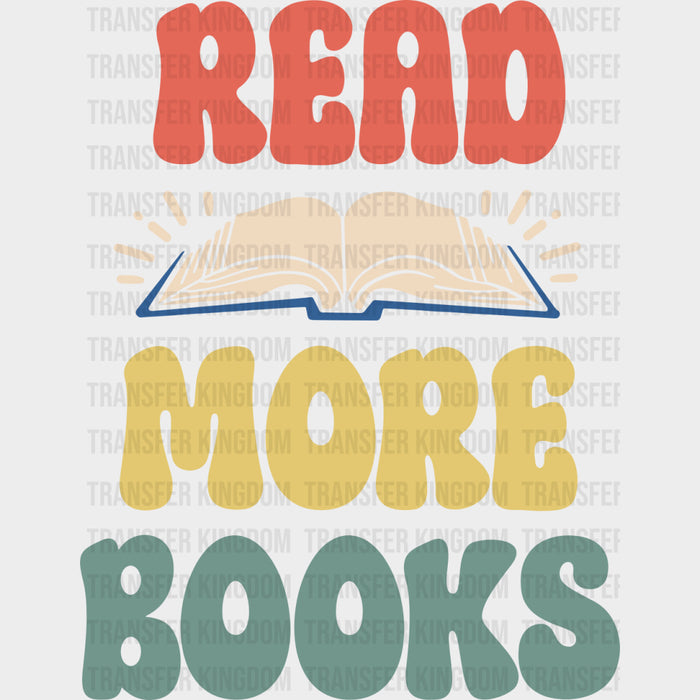 Read More Books - Librarian DTF Transfers