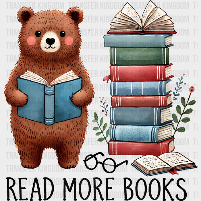 Read More Books - Reading DTF Transfers