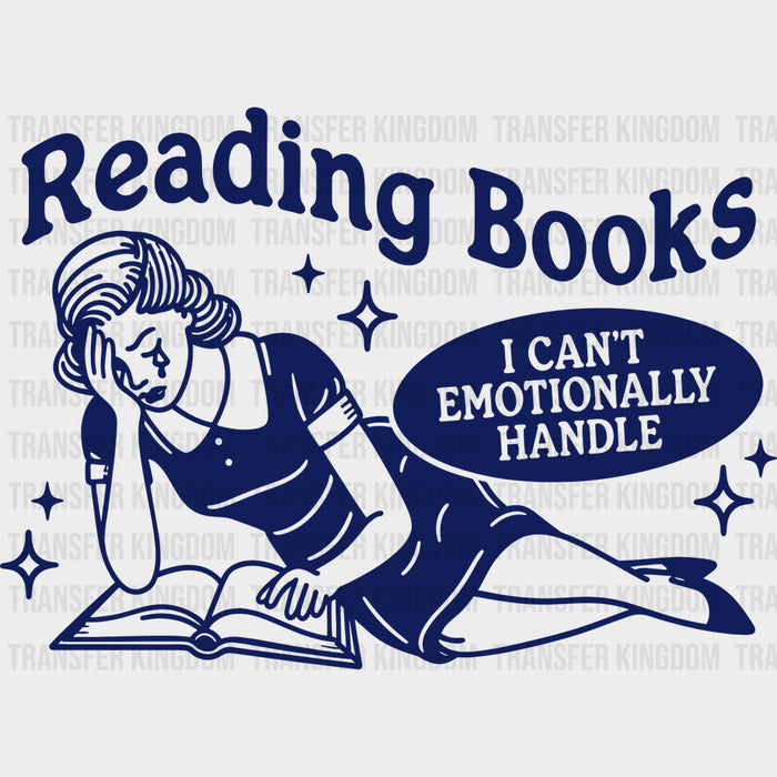 Reading Books I Can't Emotionally Handle - Reading DTF Transfers
