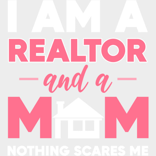 Realtor And A Mom - Realtor DTF Transfers Adult Unisex - S & M (10’’) / Light Color Design (See Imaging)