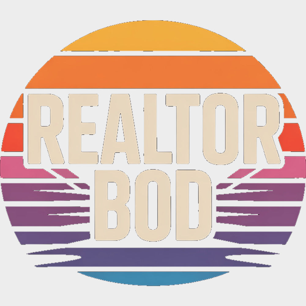 Realtor Bod - Realtor DTF Transfers Adult Unisex - S & M (10’’) / Light Color Design (See Imaging)