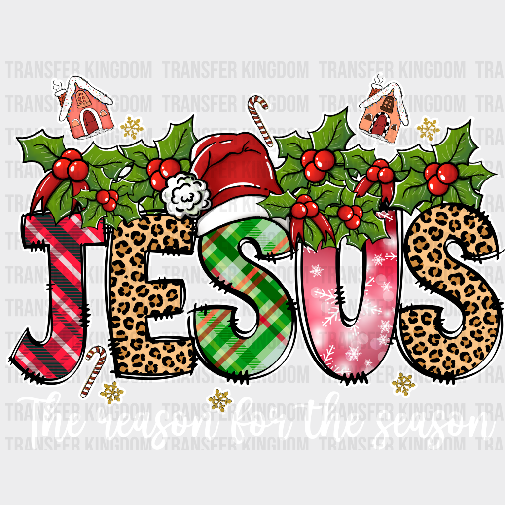 Reason For The Season Christmas Design - Dtf Heat Transfer Unisex S & M ( 10 ) / Light Color (See