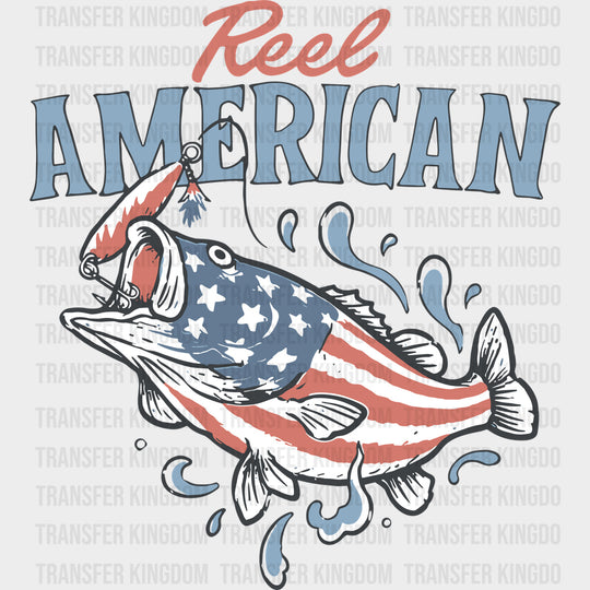 Reel American - Fishing DTF Transfers