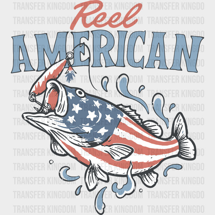 Reel American - Fishing DTF Transfers