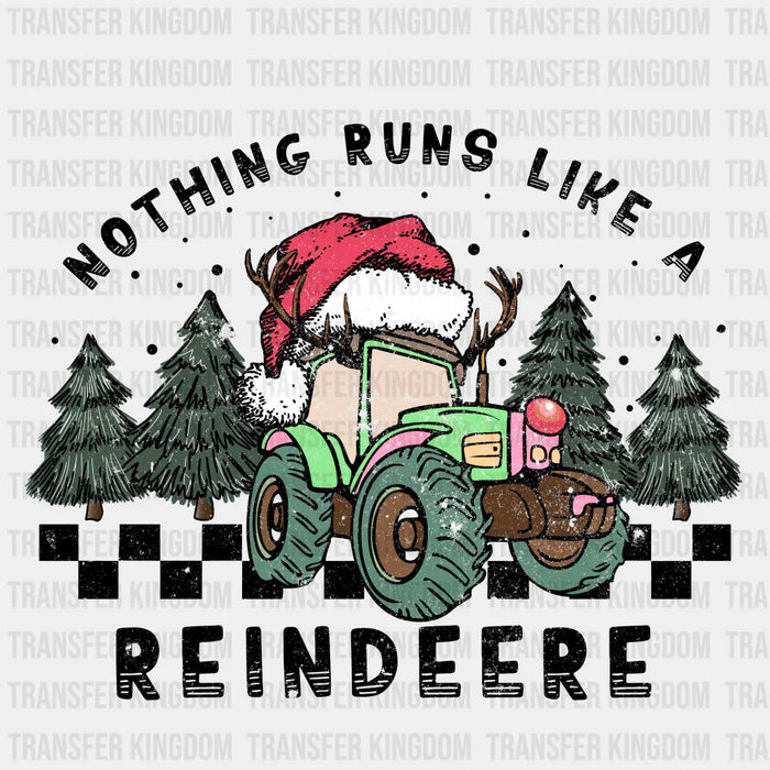 REINDEERE, Christmas Design - Christmas DTF Heat Transfer